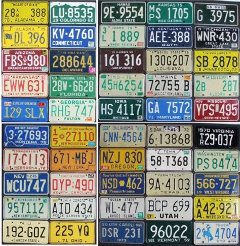 With the purchase of these plates, I will throw in any year sticker and provide free shipping. . Rare license plates for sale